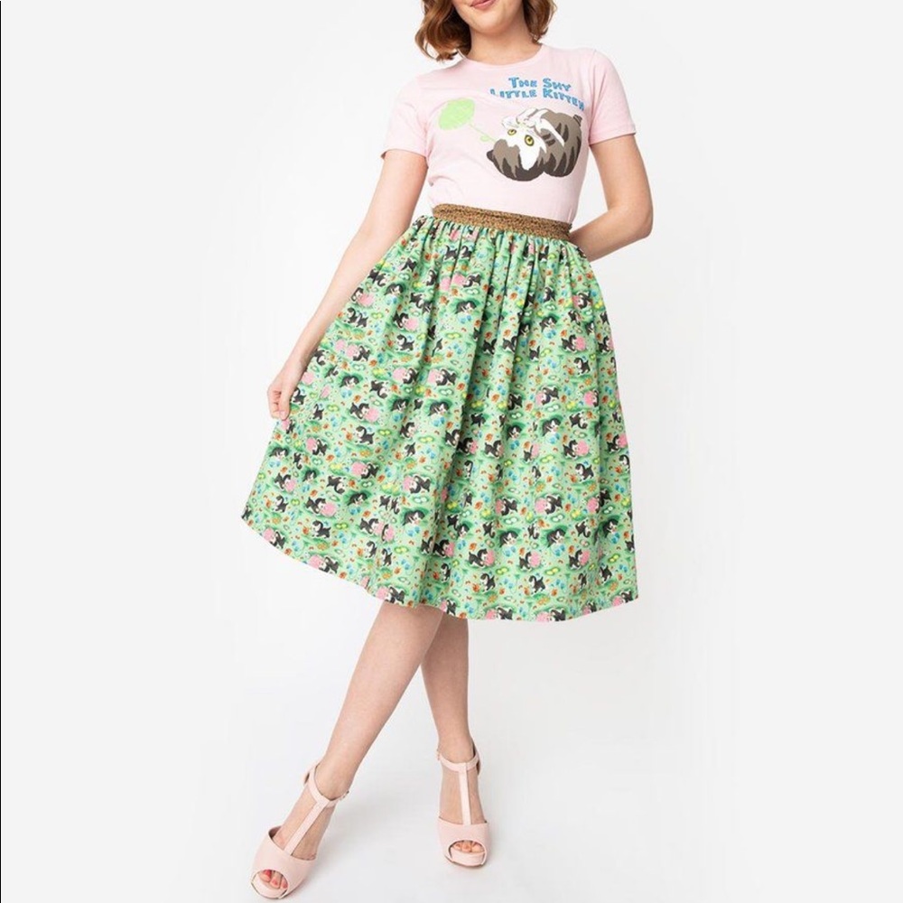 NWT!!! Unique Vintage x Little Golden Books Skirt